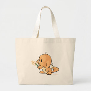 Wunsch von orange Kacheek Jumbo Stoffbeutel