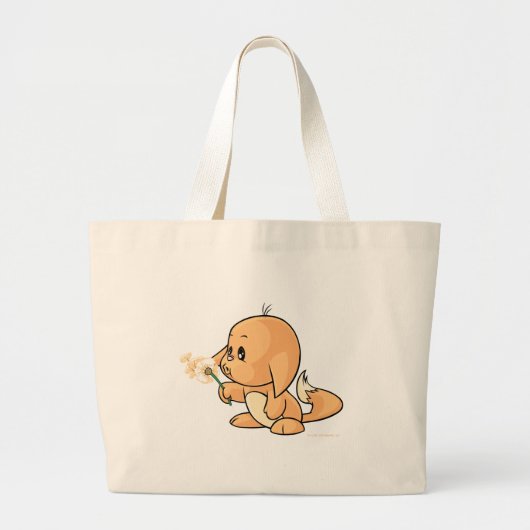 Wunsch von orange Kacheek Jumbo Stoffbeutel (Vorne)