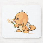 Wunsch von orange Kacheek Mousepad (Vorne)