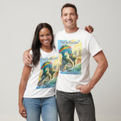Wunsch waren Sie hier Dinosaurier-Ferien T-Shirt (Unisex)