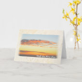 Wunsch waren Sie hier Karte (Gelbe Blume)