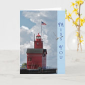 Wunsch waren Sie hier Karte (Gelbe Blume)