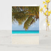 Wunsch waren Sie hier! Karte (Gelbe Blume)