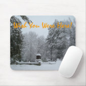 Wunsch waren Sie hier! Mousepad (Mit Mouse)