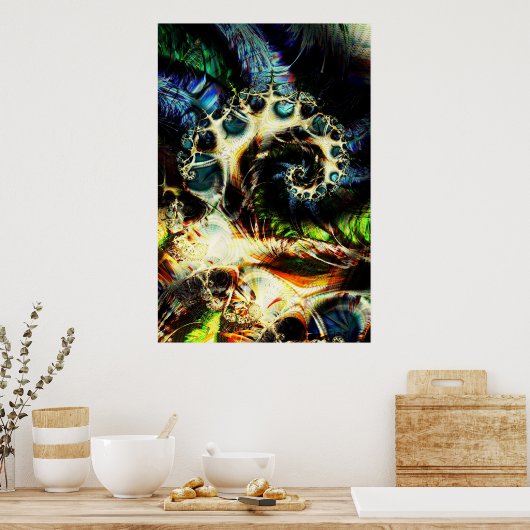 Wunschbaum Poster (Küche)