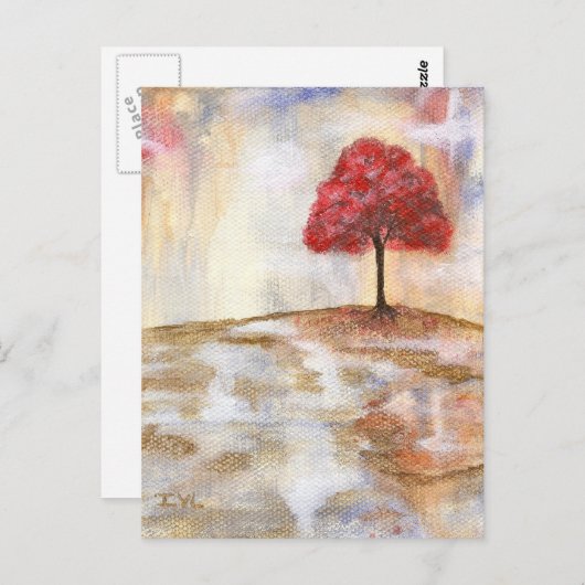 Wunschbaum Postkarte (Vorne/Hinten)