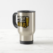 Wunschbier Reisebecher (Vorderseite Links)