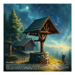 Wunschbrunnen Poster