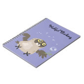 Wunschdenken Owl ~ Notebook Notizblock (Linke Seite)