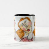 Wunsche 11oz-Tasse Zweifarbige Tasse (Mittel)