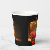 Wünsche 2026 mit Feuerwerk und Blasen Pappbecher (Rechts)