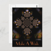 Wünsche 2 postkarte (Vorne/Hinten)