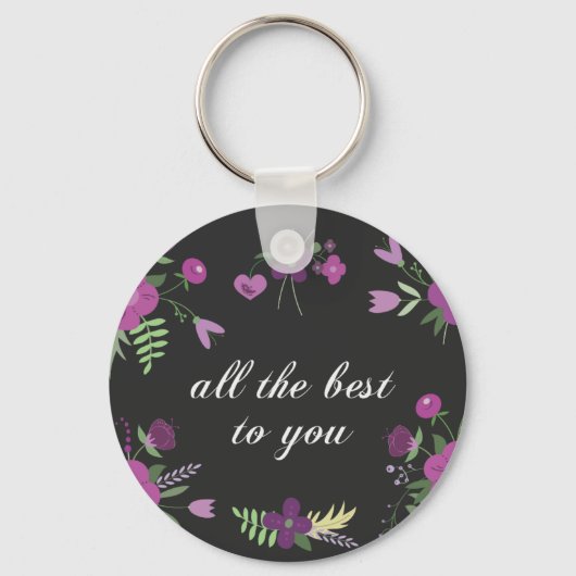 Wünsche am besten schlüsselanhänger (Vorderseite)