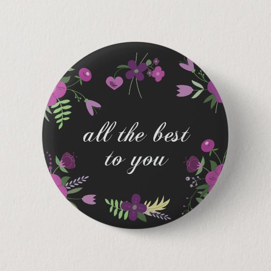 Wünsche am besten Sie Button (Vorderseite)