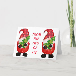 WÜNSCHE AUS DEN "BEIDEN VON UNS" FEIERTAGSKARTE