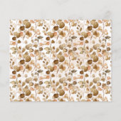 Wünsche, dass der Bald Mrs. Hochzeit im Herbst Sho Flyer (Hinten)