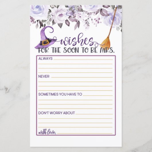 Wünsche, dass die Soon Mrs. wird - Diese Hexe hat (Vorderseite)