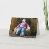 WÜNSCHE DES ERNTEDANKS FEIERTAGSKARTE (Vorderseite)