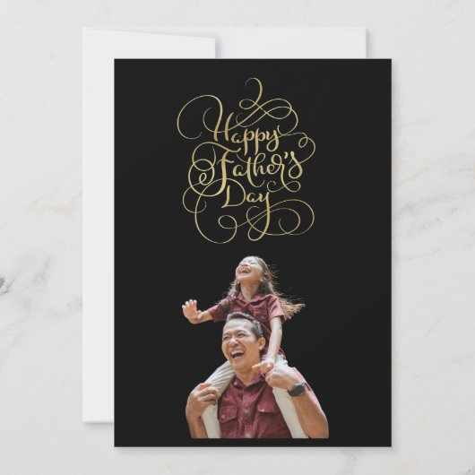 Wünsche des Vaters Einladung (Rückseite)