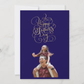 Wünsche des Vaters Einladung (Rückseite)