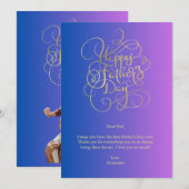 Wünsche des Vaters Einladung (Vorne/Hinten)