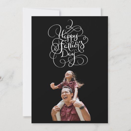 Wünsche des Vaters Einladung (Rückseite)