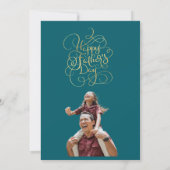 Wünsche des Vaters Einladung (Rückseite)