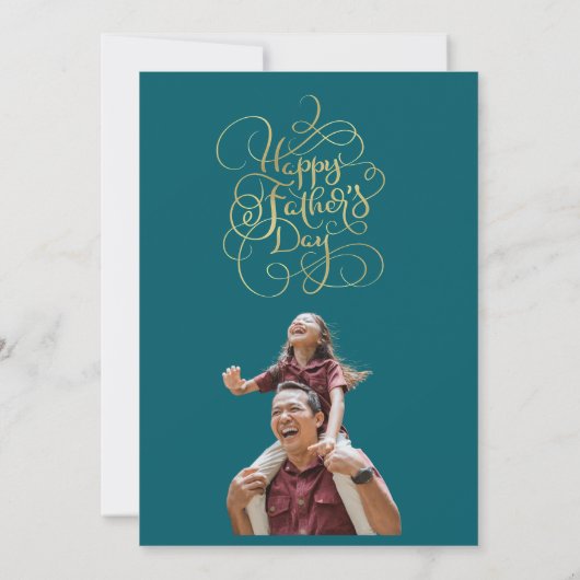 Wünsche des Vaters Einladung (Rückseite)