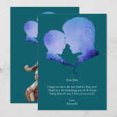 Wünsche des Vaters Einladung (Vorne/Hinten)