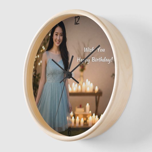 wünsche dir glücklichen Geburtstag Uhr (Winkel)