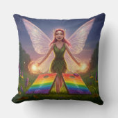 Wünsche Fairy Brautparty Throw Kissen (Vorderseite)