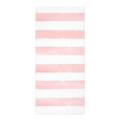 Wünsche für Baby, Baby Dusche, Blau, Rosa Werbekarte (Hinten)