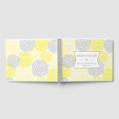 Wünsche für Baby, Baby Dusche Gästebuch, gelb Gästebuch (Voll)