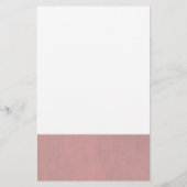 Wünsche für Baby - Baby Shower Fun Game Floral (Rückseite)