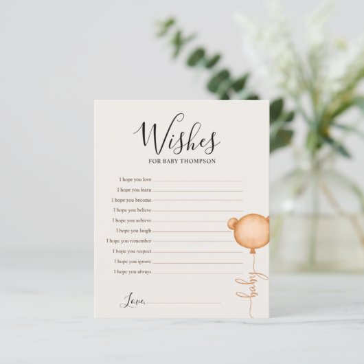 Wünsche für Baby Beary Niedlich Baby Shooting Game (Stehend Vorderseite)