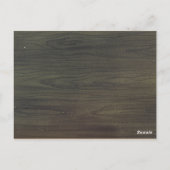 Wünsche für Baby Fall Pumpkin Boys Baby Dusche Postkarte (Rückseite)