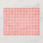 Wünsche für Baby Girl - Elefantenberatungskarten Hinweiskarte (Rückseite)