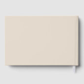 Wünsche für Baby! Teddy Bear & Airplane Gästebuch (Rückseite)