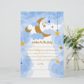 Wünsche für Baby Twinkle Twinkle Little Star (Stehend Vorderseite)