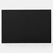 Wünsche für Baby! Wildblume, Babydusche Gästebuch (Rückseite)