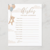 Wünsche für Baby wir können frühzeitig abwarten Ba (Vorderseite)