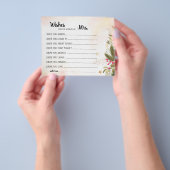 Wünsche für bald Frau Weihnachts-Duschkarte Fl. Flyer (Gruppe)