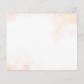 Wünsche für bald Frau Weihnachts-Duschkarte Fl. Flyer (Hinten)