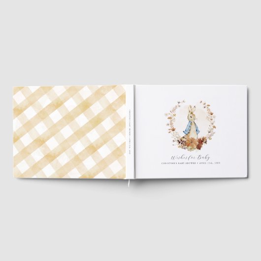 Wünsche für das Baby Gästebuch Peter Rabbit Autumn (Voll)