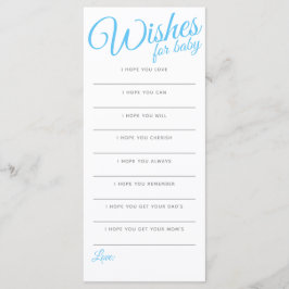 Wünsche für den kleinen Jungen, blau, Streifen, Ba