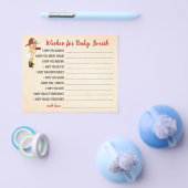 Wünsche für die Baby Firefighter Baby Shower Card Flyer (Einzeln)