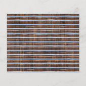 Wünsche für die Baby OM Cowboy Baby Shower Card Flyer (Hinten)