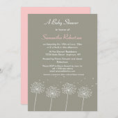 Wünsche für die Einladung zum Baby Dusche (Vorne/Hinten)