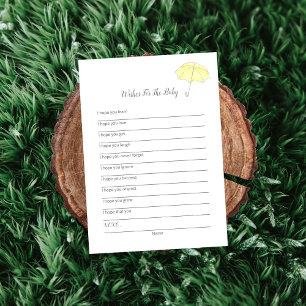 Wünsche für Kinder Baby Sprinkcard