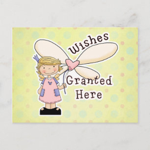 Wünsche gewährende Feen-Gottmutter Postkarte